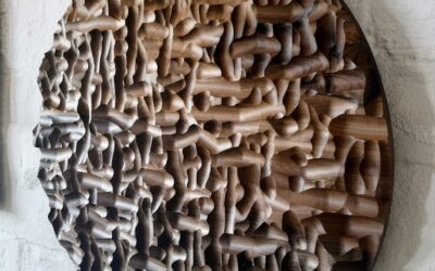 Wandschmuck Nuss